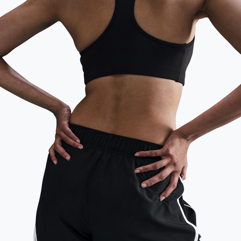 Шорти для бігу жіночі Nike Tempo Dri-Fit Mid-Rise black/black/white 5