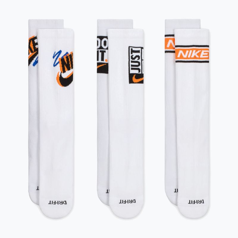 Шкарпетки Nike Everyday Plus Crew 3 пари multi-color/901