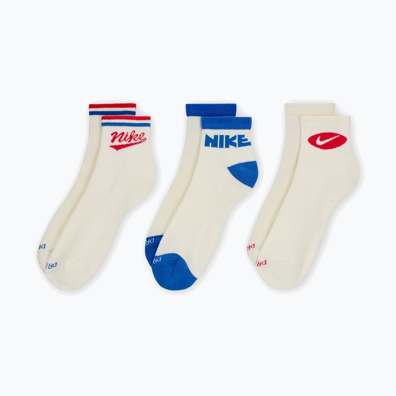 Шкарпетки чоловічі Nike Everyday Plus Ankle 3 пари multi-color/901 2