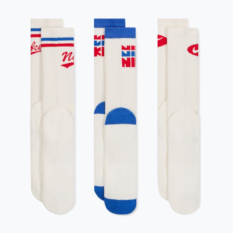 Шкарпетки Nike Everyday Plus Crew 3 пари multi-color/901 2