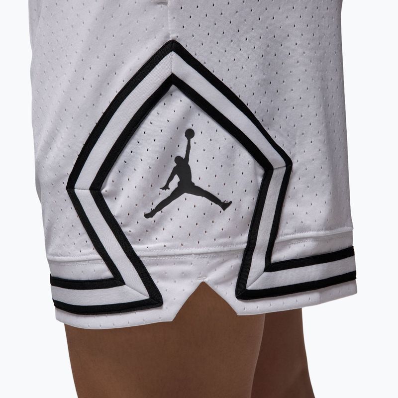 Шорти баскетбольні чоловічі  Jordan Mesh Diamond 4" white/black/black 6