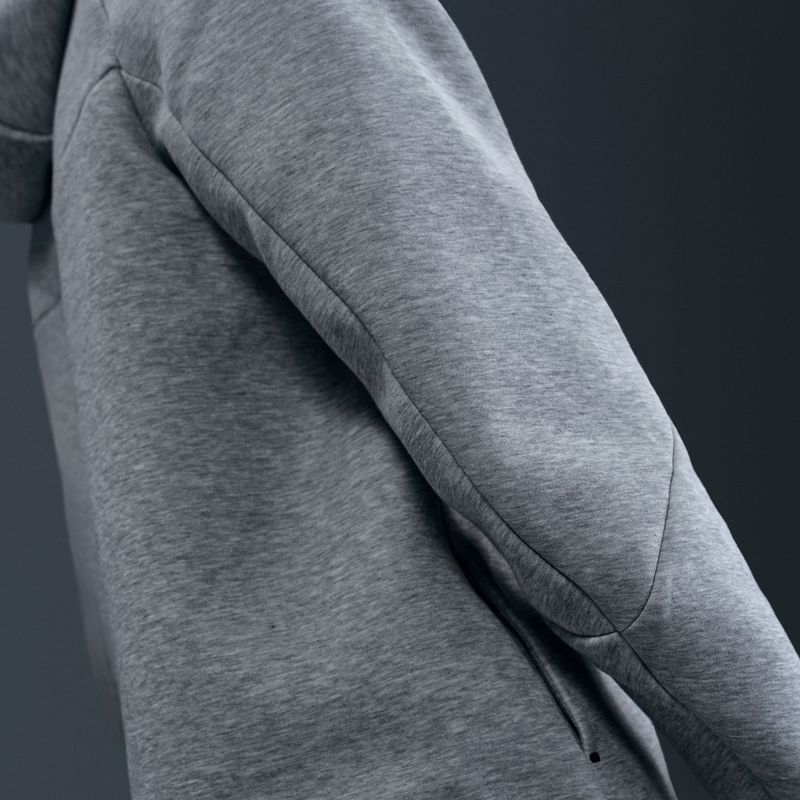 Кофта чоловіча Nike Tech Windrunner Full Zip cave dark grey heather/black 6