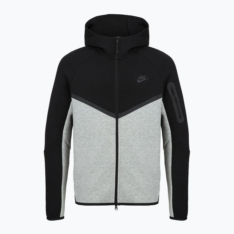 Кофта чоловіча Nike Tech black/dark grey heather/black 9