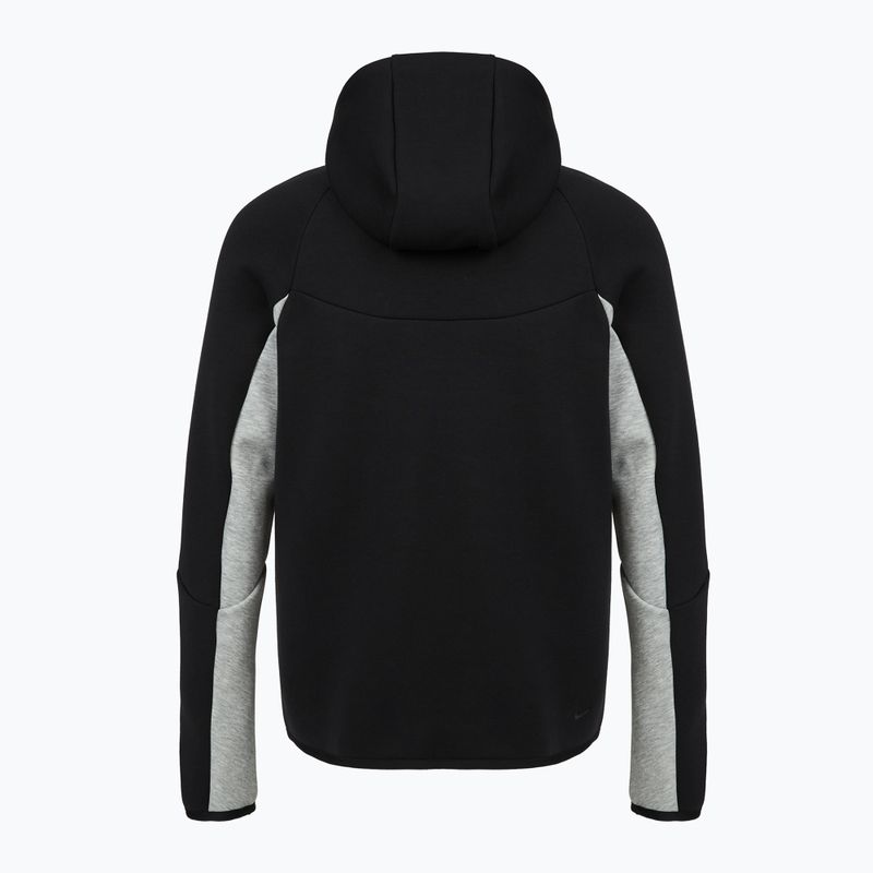 Кофта чоловіча Nike Tech black/dark grey heather/black 10