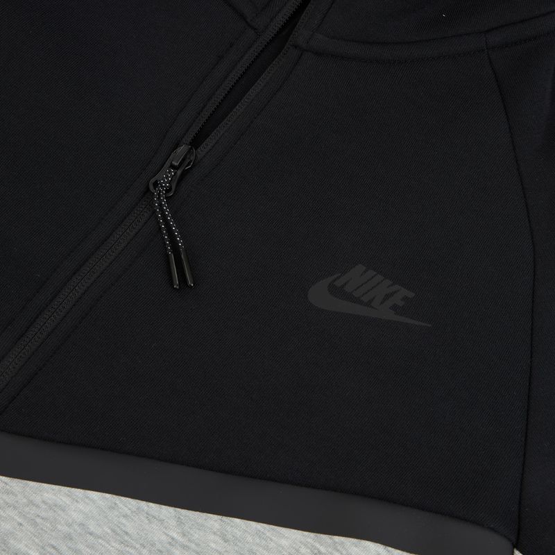 Кофта чоловіча Nike Tech black/dark grey heather/black 11