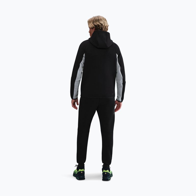 Кофта чоловіча Nike Tech black/dark grey heather/black 2