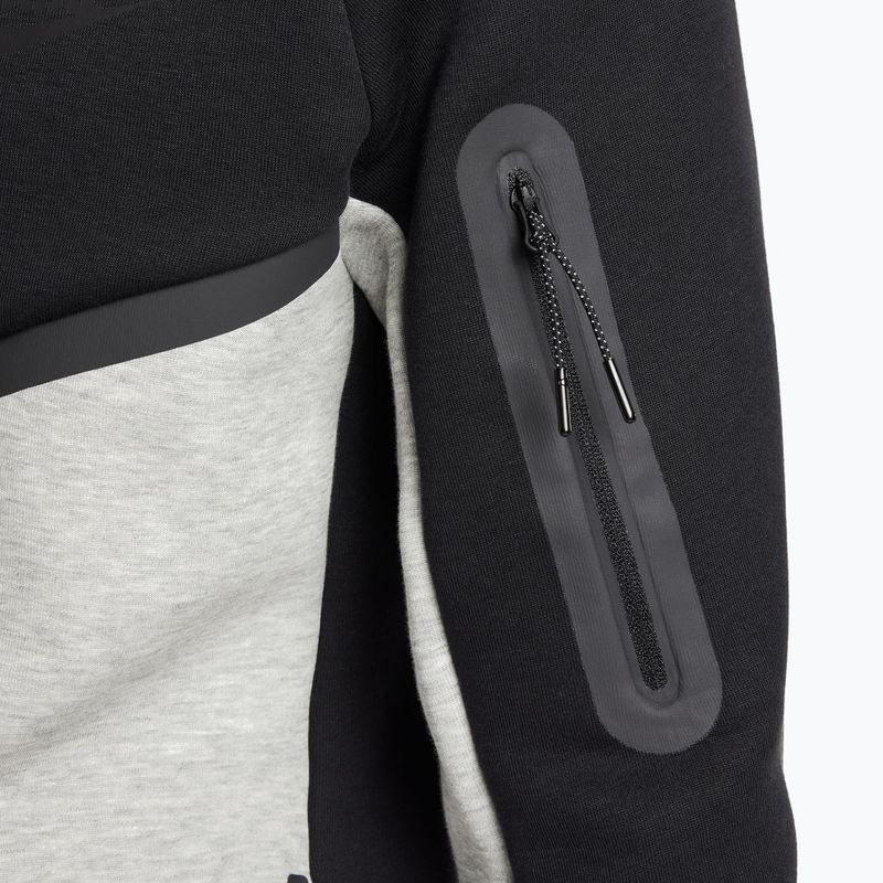 Кофта чоловіча Nike Tech black/dark grey heather/black 6