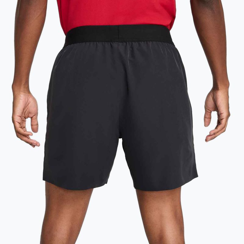 Шорти тенісні чоловічі Nike Court Dri-Fit Advantage 6" black / white 3