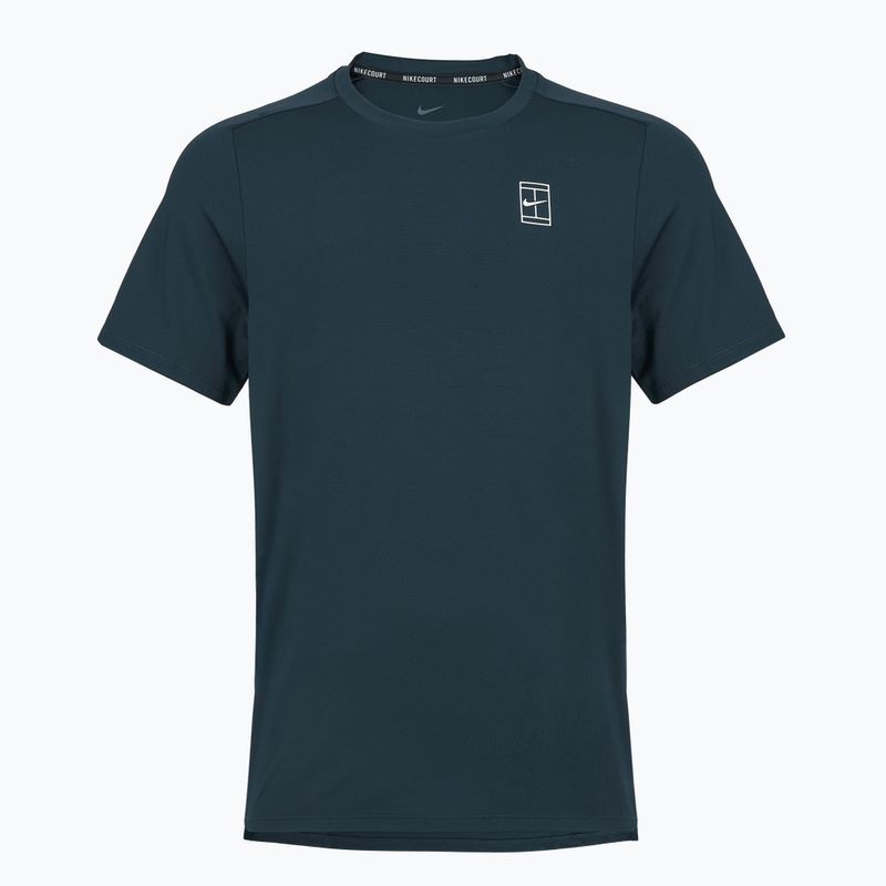 Футболка тенісна чоловіча Nike Court Dri-Fit Advantage armory navy / white 7