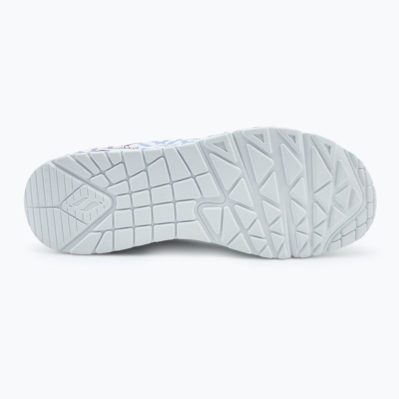 Кросівки жіночі SKECHERS JGoldcrown Uno Spread The Love white/light purple 4