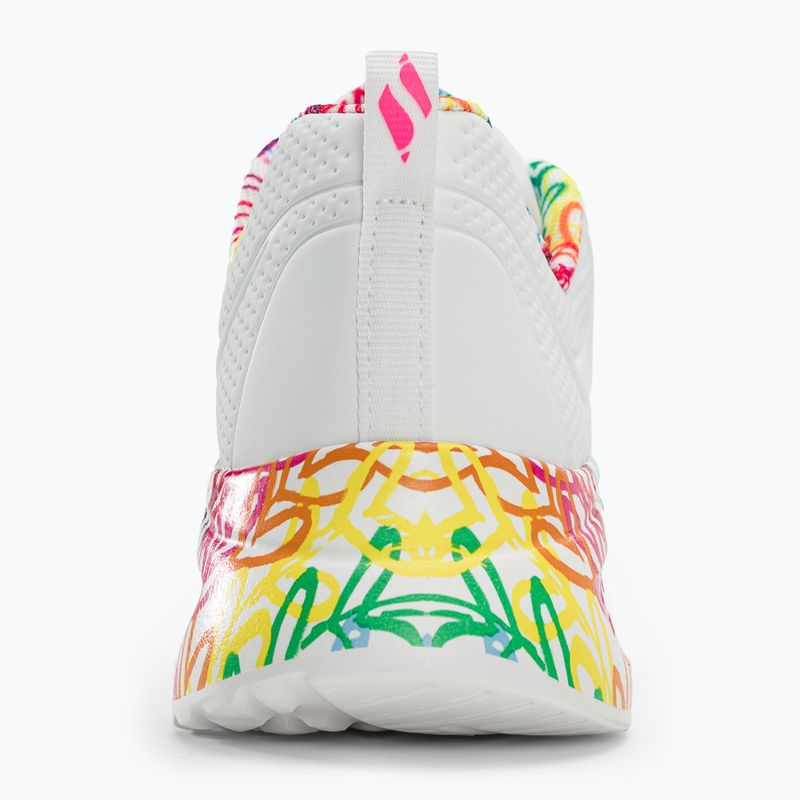 Черевики жіночі SKECHERS Uno Lite Exuberant Hearts white/multi 8