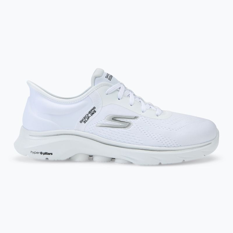 Жіночі кросівки SKECHERS Go Walk 7 Valin білий/чорний 2