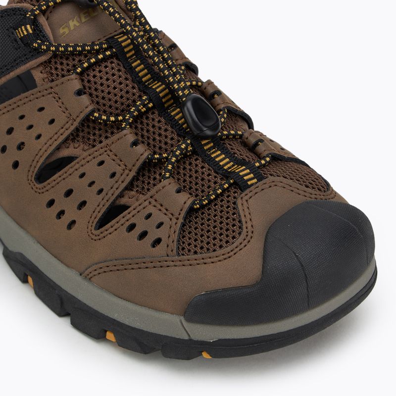 Сандалі чоловічі SKECHERS Tresmen Menard brown 7