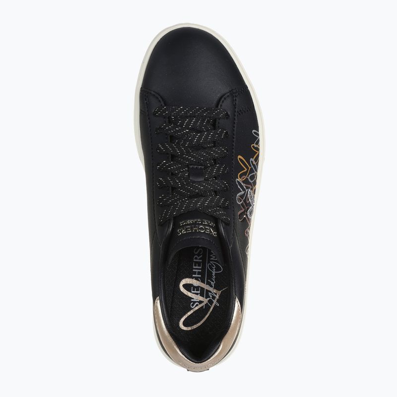 Кросівки жіночі SKECHERS JGoldcrown Eden LX Gleaming Hearts black/mulitcolor 11