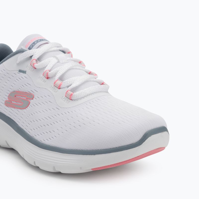 Кросівки жіночі SKECHERS Flex Appeal 5.0 New Path white/pink/blue 7