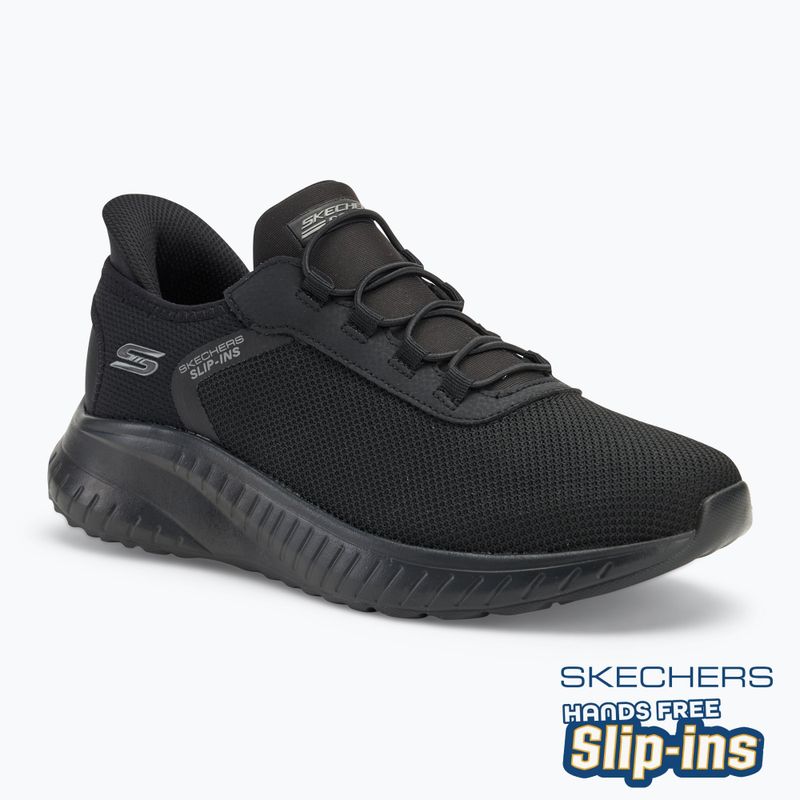 Кросівки чоловічі SKECHERS Bobs Squad Chaos Tough Walk black
