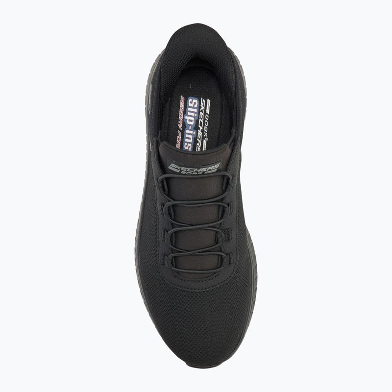 Кросівки чоловічі SKECHERS Bobs Squad Chaos Tough Walk black 5