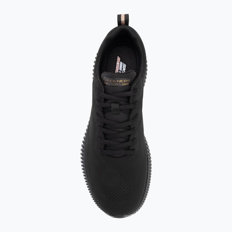 Кросівки жіночі SKECHERS Bobs Geo How Marvelous off black 5