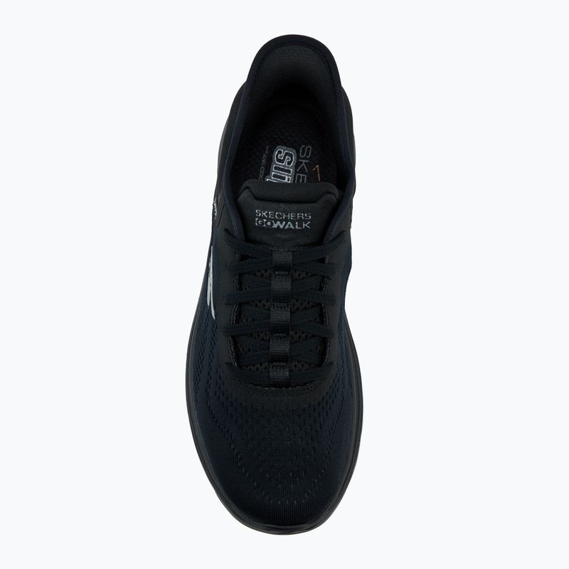 Жіночі кросівки SKECHERS Go Walk 7 Valin чорні 5