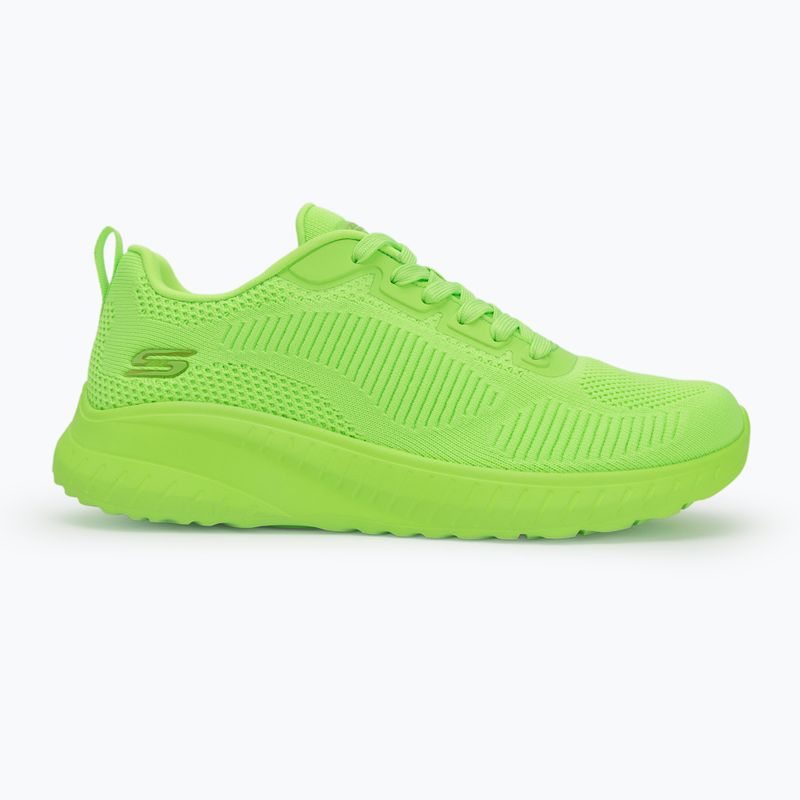Кросівки жіночі SKECHERS Bobs Squad Chaos Cool Rythms lime 2