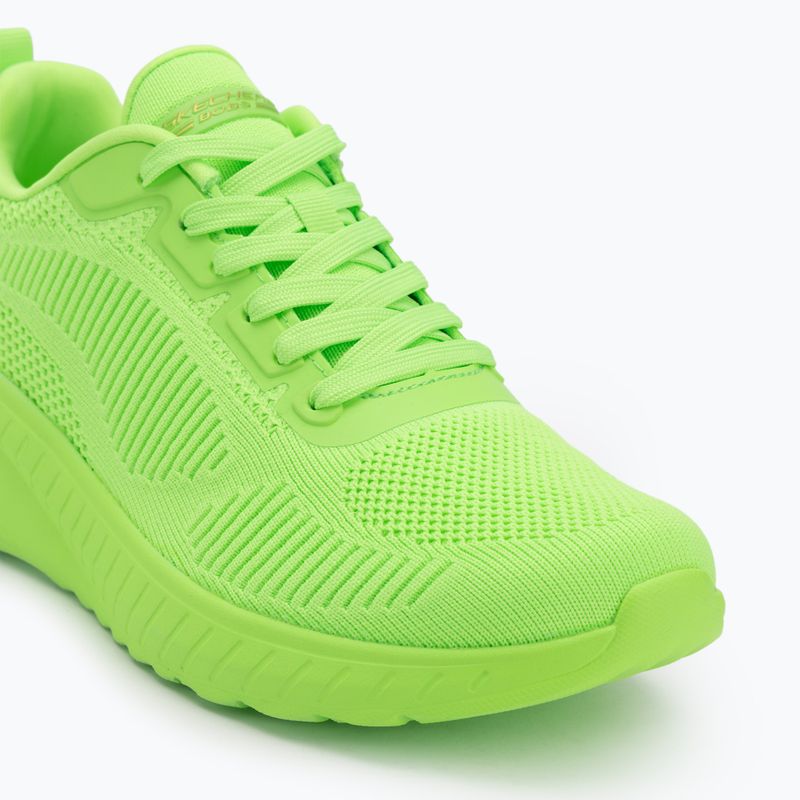 Кросівки жіночі SKECHERS Bobs Squad Chaos Cool Rythms lime 7
