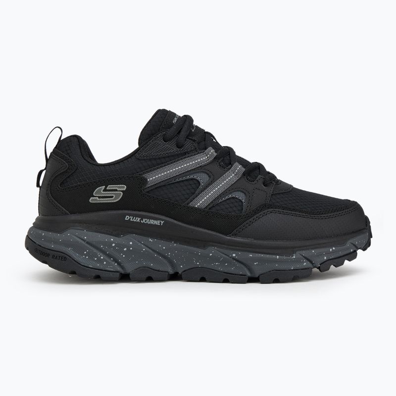 Кросівки чоловічі SKECHERS D'Lux Journey black/charcoal 2