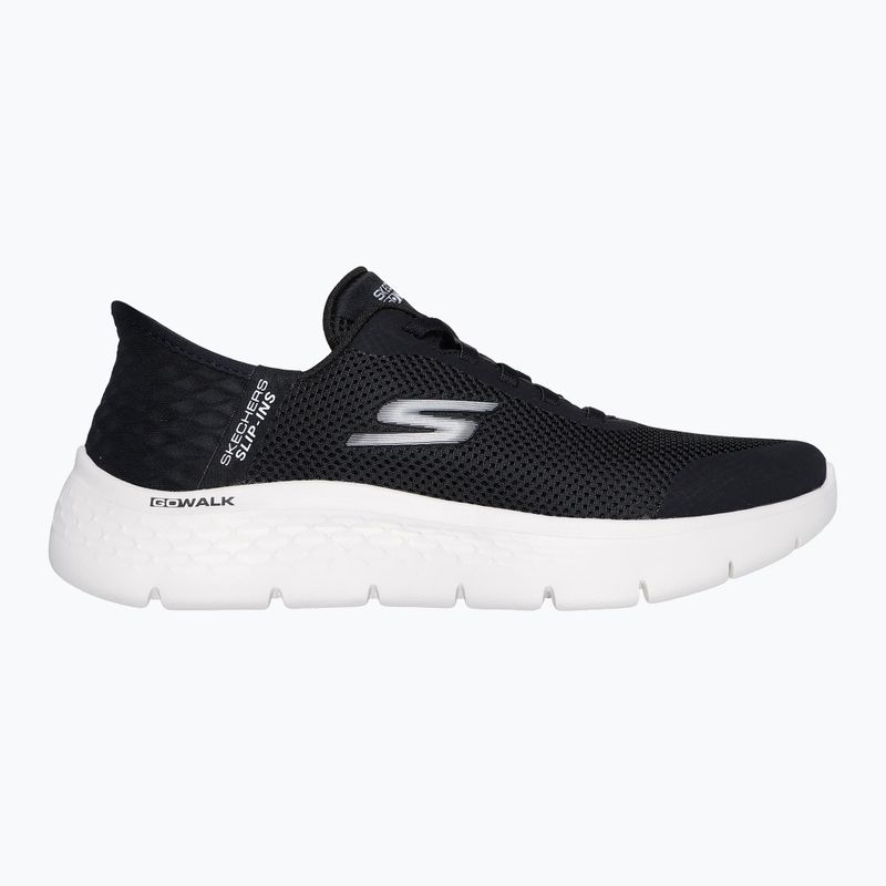 Жіночі кросівки SKECHERS Go Walk Flex Grand Entry чорні/білі 9