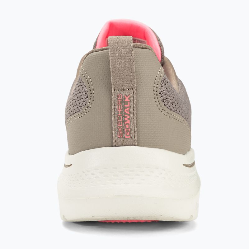 Кросівки жіночі SKECHERS Go Walk 7 Clear Path taupe/pink 7