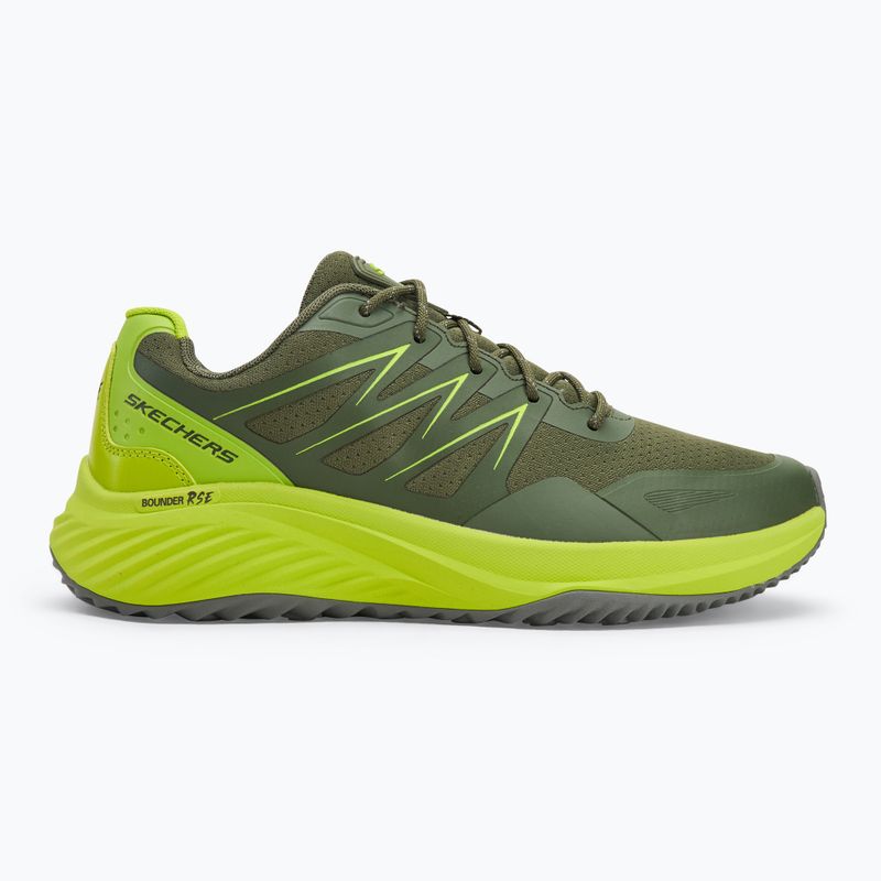 Кросівки чоловічі SKECHERS Bounder Rse Zoner green 2