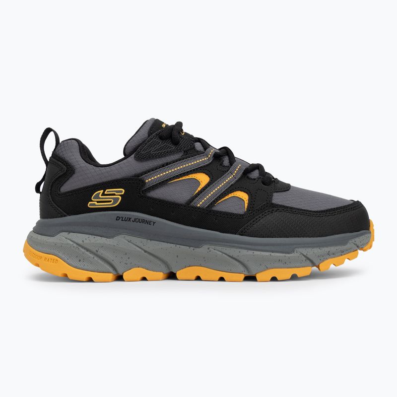 Кросівки чоловічі SKECHERS D'Lux Journey black/yellow 2