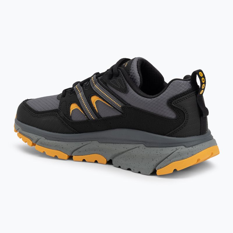 Кросівки чоловічі SKECHERS D'Lux Journey black/yellow 3