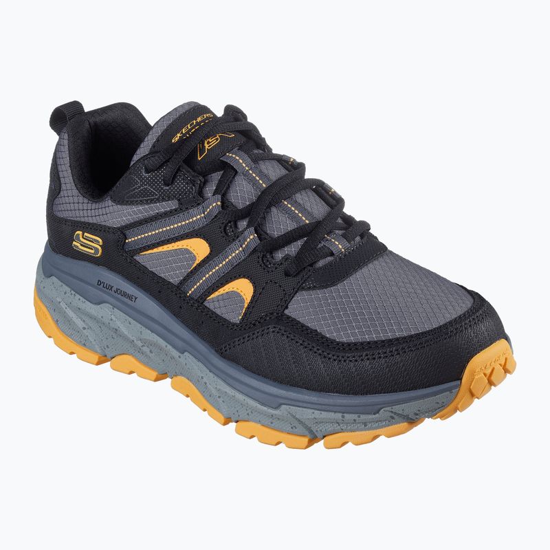 Кросівки чоловічі SKECHERS D'Lux Journey black/yellow 8