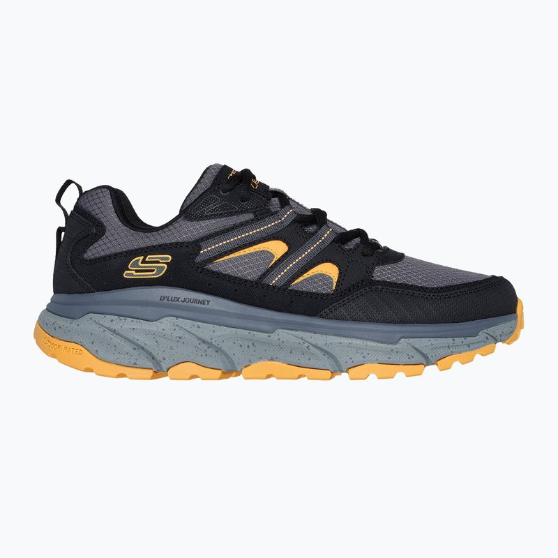 Кросівки чоловічі SKECHERS D'Lux Journey black/yellow 9