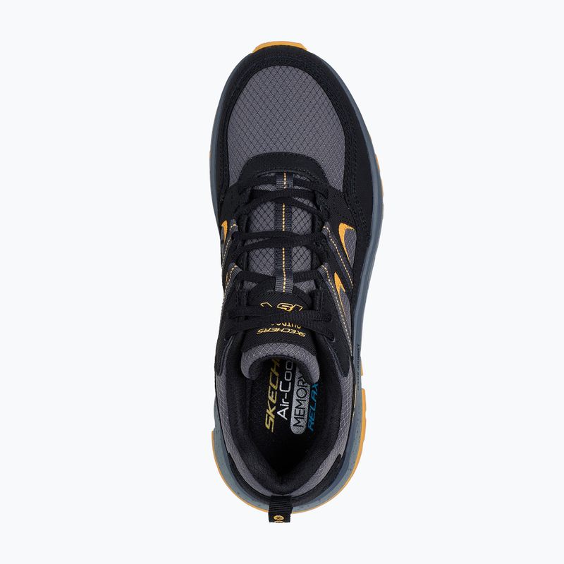 Кросівки чоловічі SKECHERS D'Lux Journey black/yellow 12