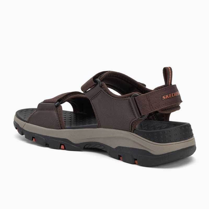 Сандалі чоловічі SKECHERS Tresmen Ryer chocolate 3