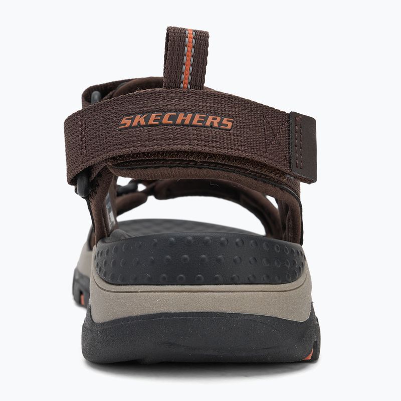 Сандалі чоловічі SKECHERS Tresmen Ryer chocolate 6