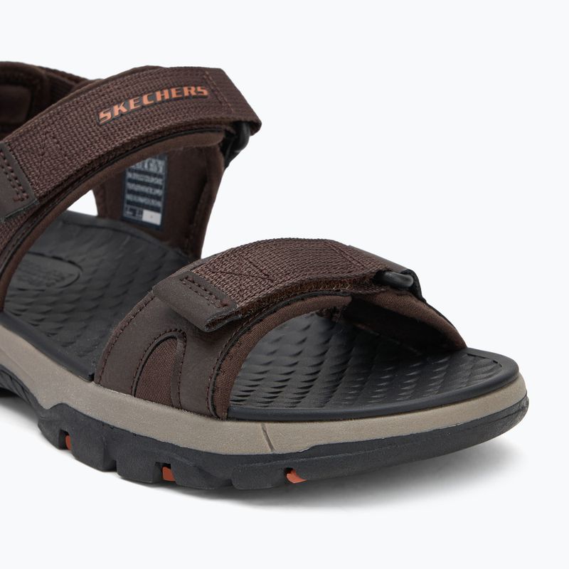 Сандалі чоловічі SKECHERS Tresmen Ryer chocolate 7