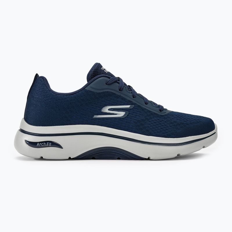 Кросівки чоловічі SKECHERS Go Walk Arch Fit 2.0 Idyllic 2 navy/white 2