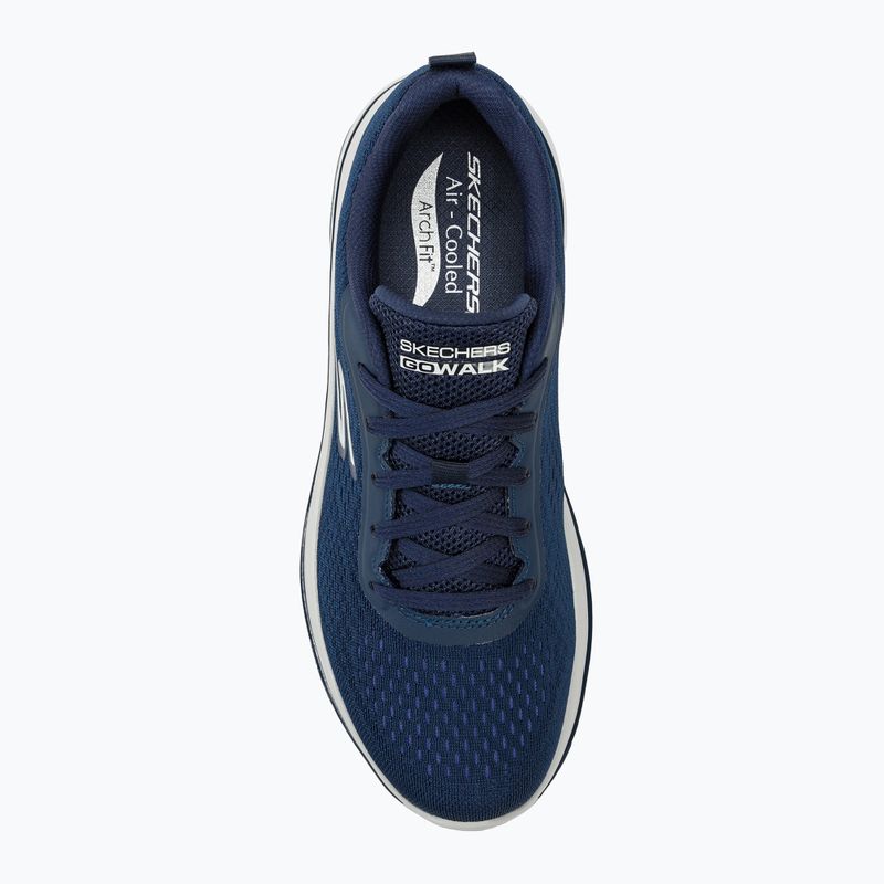 Кросівки чоловічі SKECHERS Go Walk Arch Fit 2.0 Idyllic 2 navy/white 5