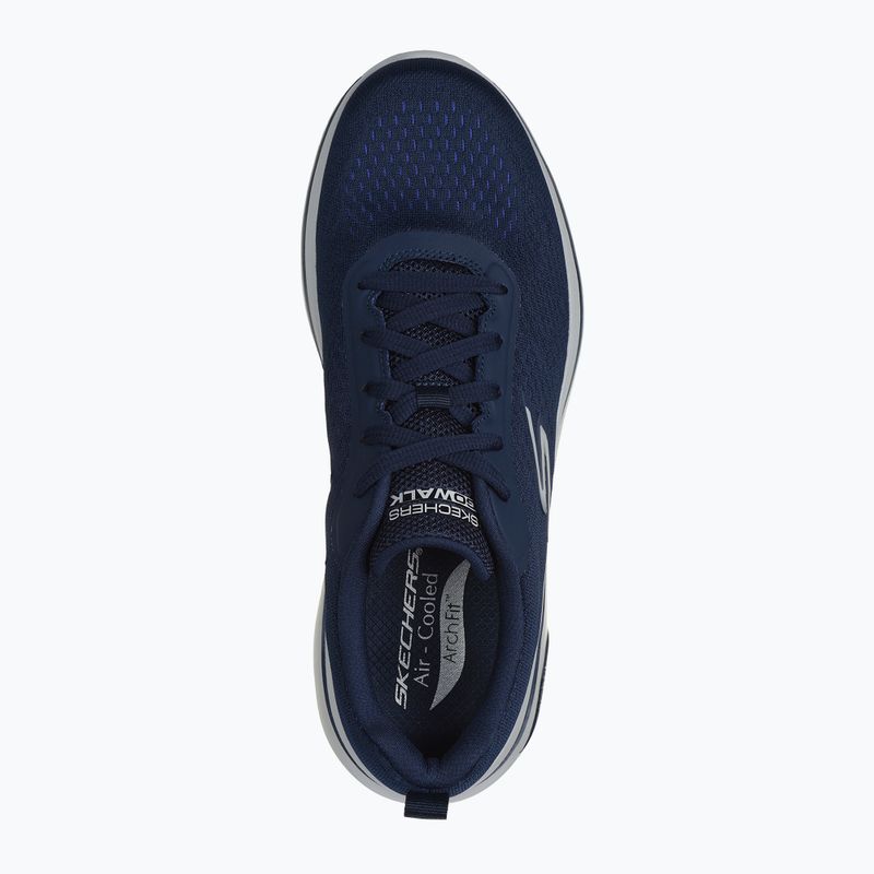 Кросівки чоловічі SKECHERS Go Walk Arch Fit 2.0 Idyllic 2 navy/white 11