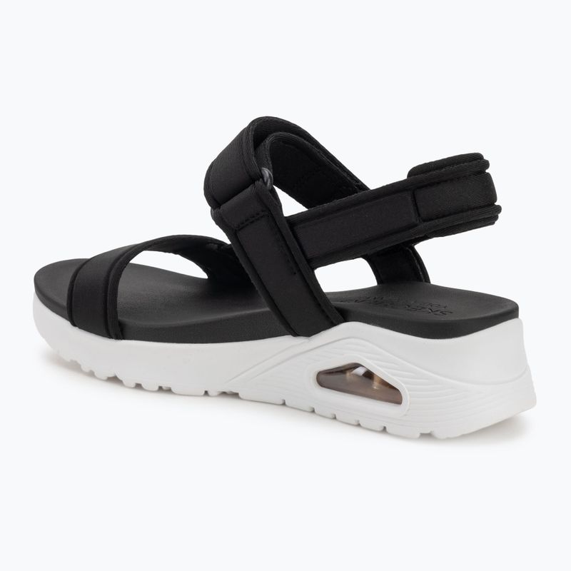 Сандалі жіночі SKECHERS Uno Summer Stand 2 black/white 3