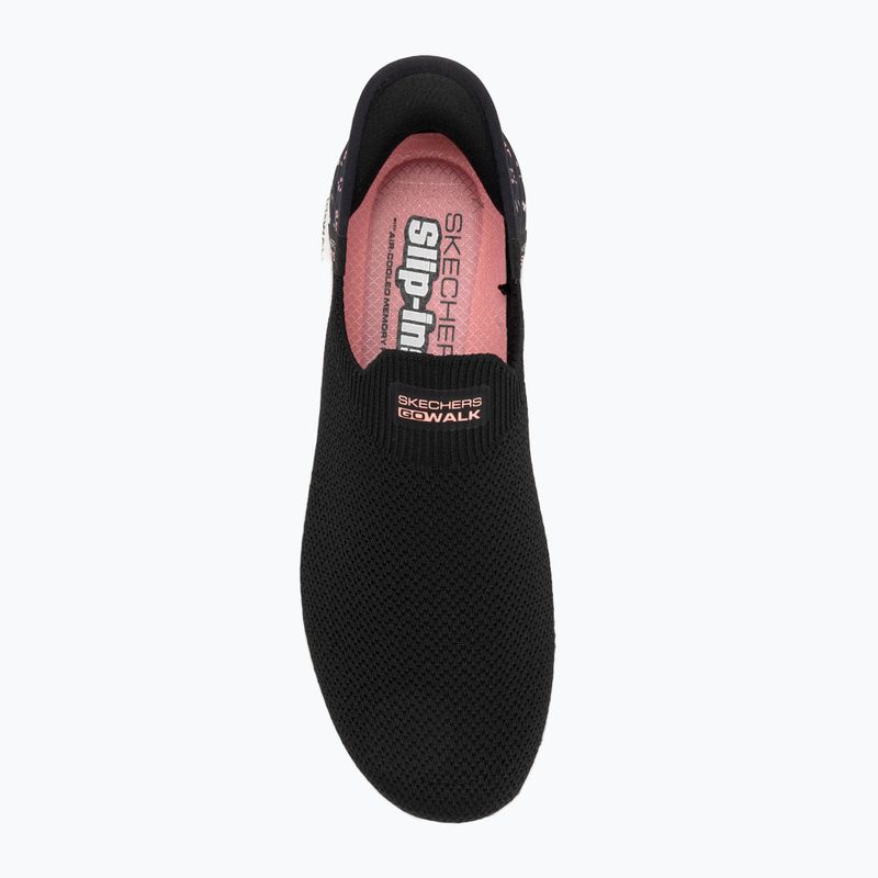 Кросівки жіночі SKECHERS Go Walk Flex Sunset Rose black 5