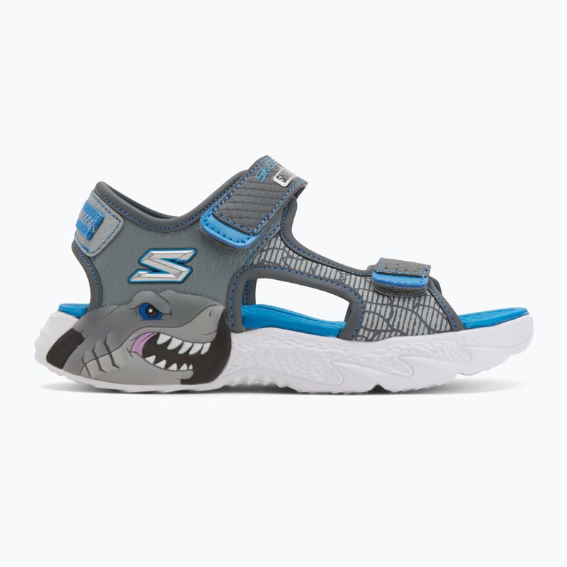 Сандалі дитячі SKECHERS S-Lights Creature Splash charcoal/blue 2