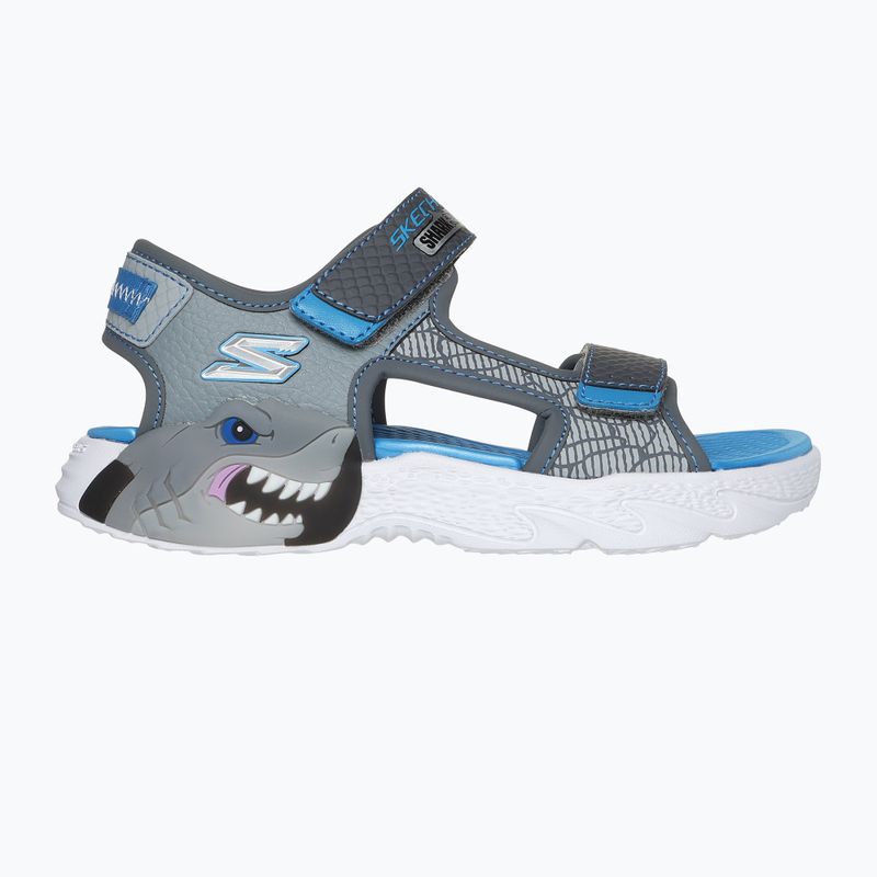 Сандалі дитячі SKECHERS S-Lights Creature Splash charcoal/blue