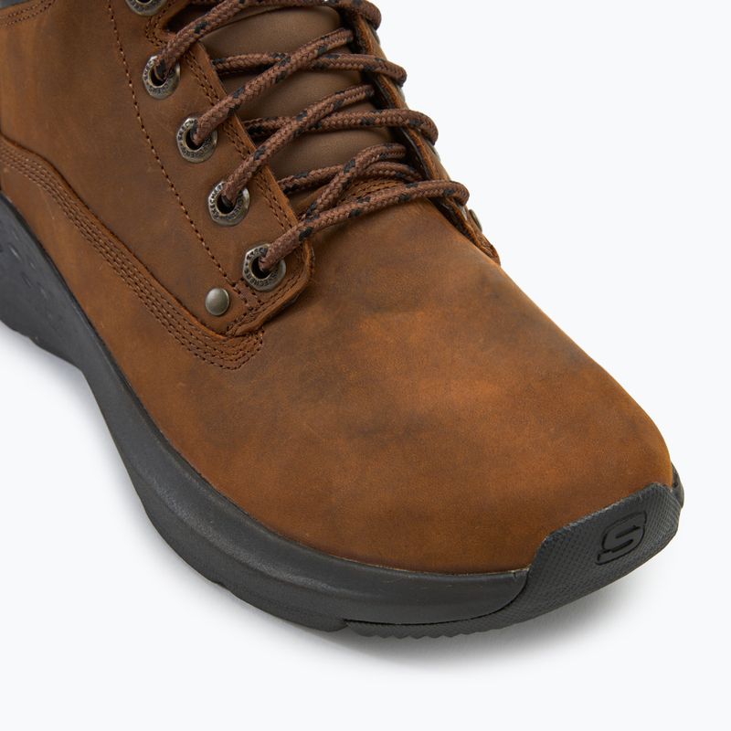 Кросівки чоловічі SKECHERS Parson Ederic dark brown 7