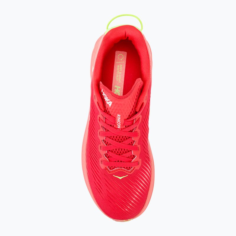 Жіночі бігові кросівки HOKA Rincon 3 cerise/coral 5