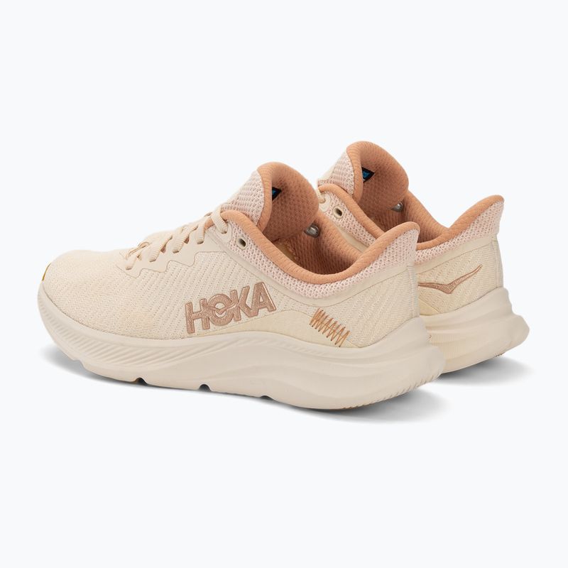 Кросівкі для бігу жіночі HOKA Solimar vanilla/sandstone 4
