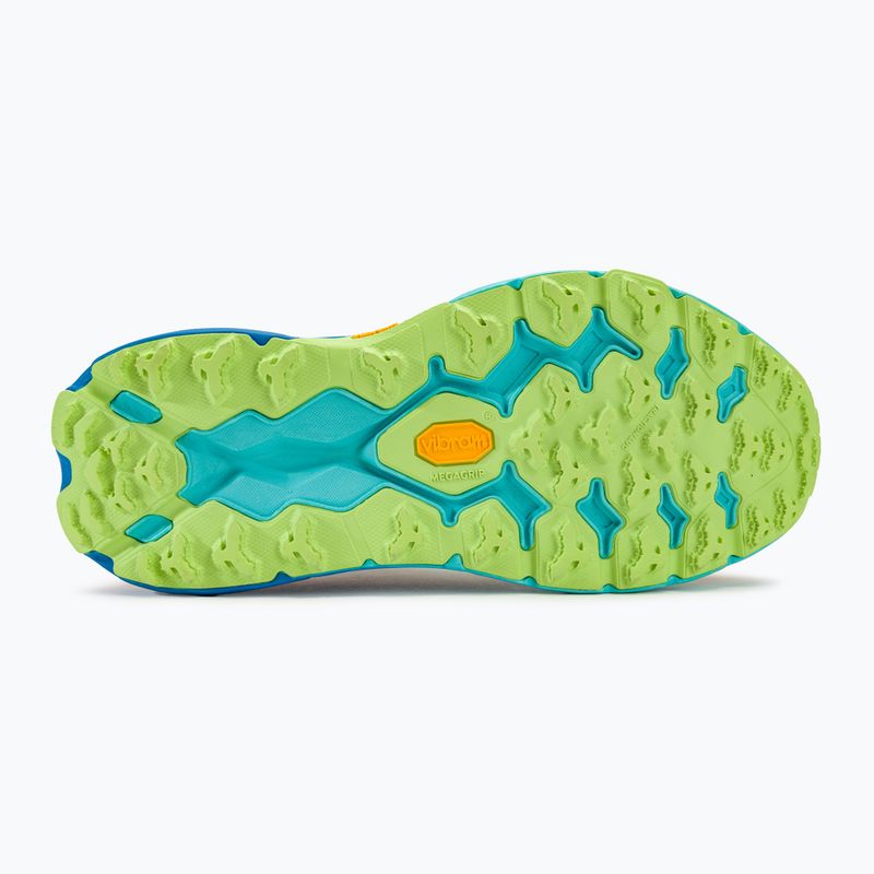 Кросівкі для бігу чоловічі HOKA Speedgoat 5 solar flare/diva blue 4