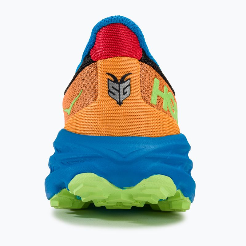 Кросівкі для бігу чоловічі HOKA Speedgoat 5 solar flare/diva blue 6