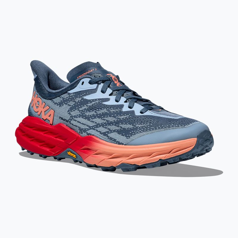 Жіночі бігові кросівки HOKA Speedgoat 5 real teal/papaya 8